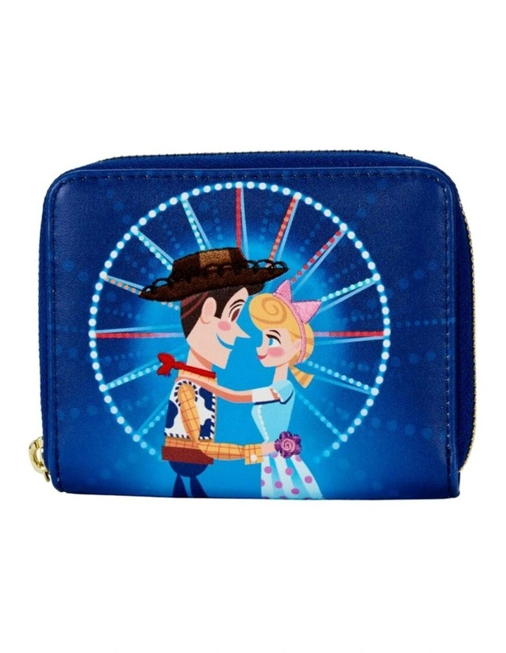 Zipped Around Closure Leather Purse in Multi image 1