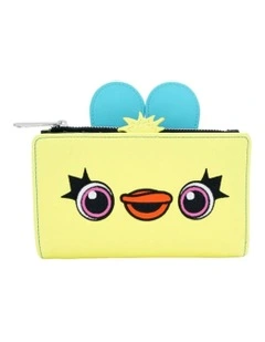 Zipped Around Closure Leather Purse 6.5x4cm in Multi