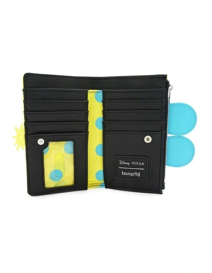 Zipped Around Closure Leather Purse 6.5x4cm in Multi image 2