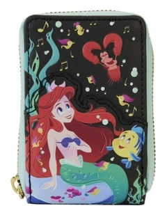 Life Is The Bubbles Zip Leather Purse 4.25cm in Multi