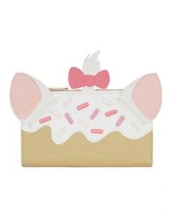 Marie Sweets Flap Zipped Around Leather Purse in Multi