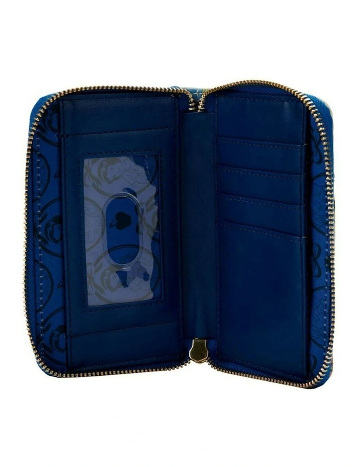 Scenes Zip Leather Purse 6x4cm in Multi image 5