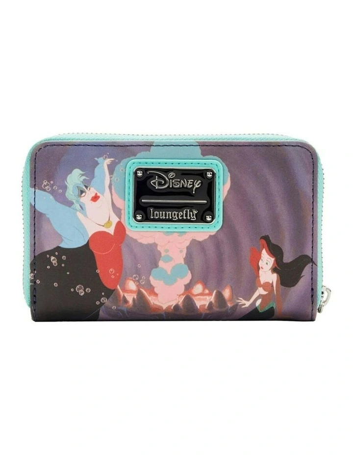 1989 Princess Scenes Zip Purse Wallet in Multi image 3