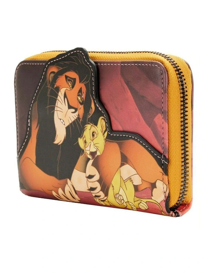 1994 Scar Scene Zip Purse 6x4 in Multi image 3