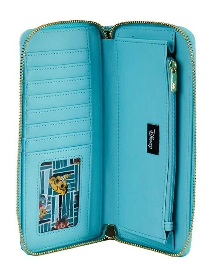 1994 Pride Rock Zip Wallet 8x4 in Multi image 2