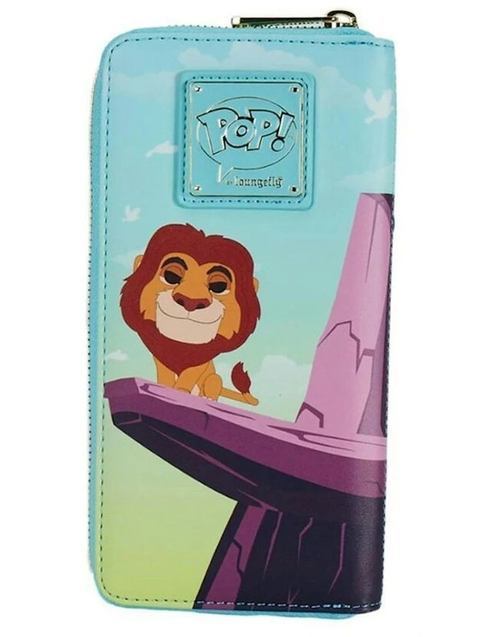 1994 Pride Rock Zip Wallet 8x4 in Multi image 3