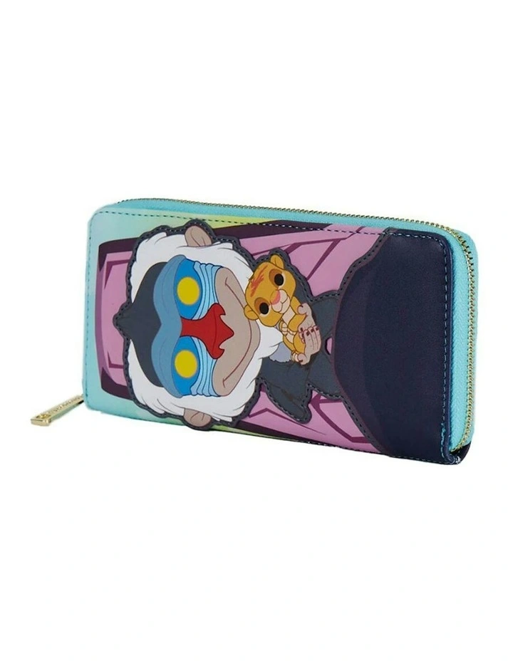 1994 Pride Rock Zip Wallet 8x4 in Multi image 4