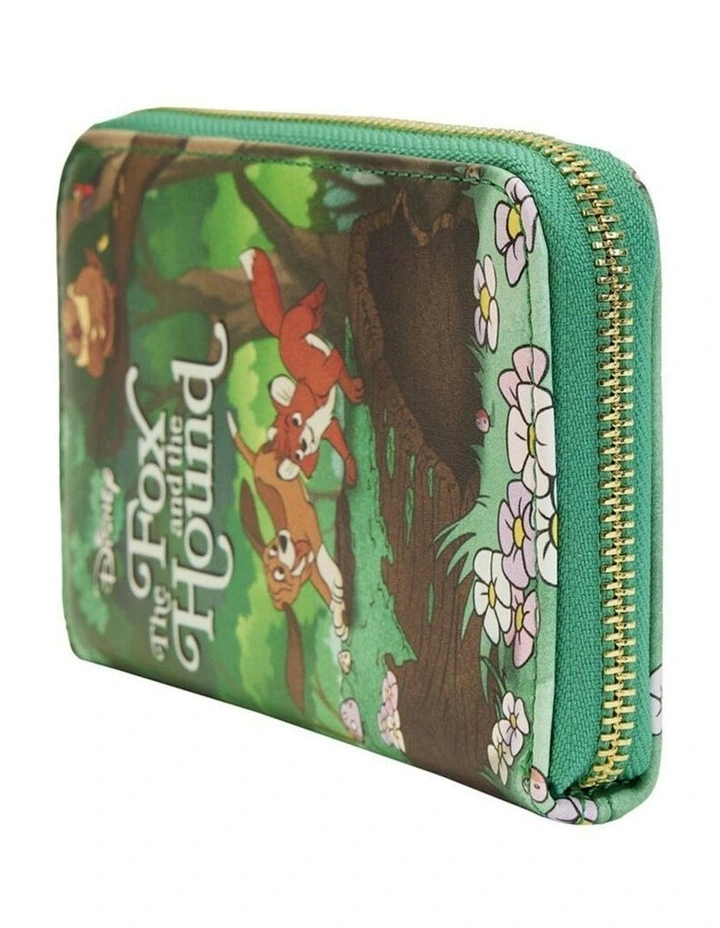Classic Book Zip Around Purse Wallet in Multi image 2