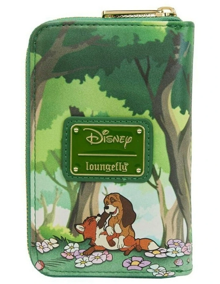 Classic Book Zip Around Purse Wallet in Multi image 3