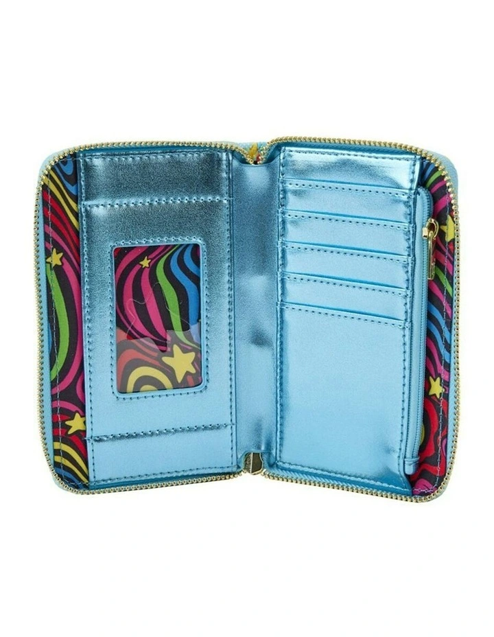 Magical Mystery Tour Bus Zip Coin Wallet 6x4 in Multi image 4