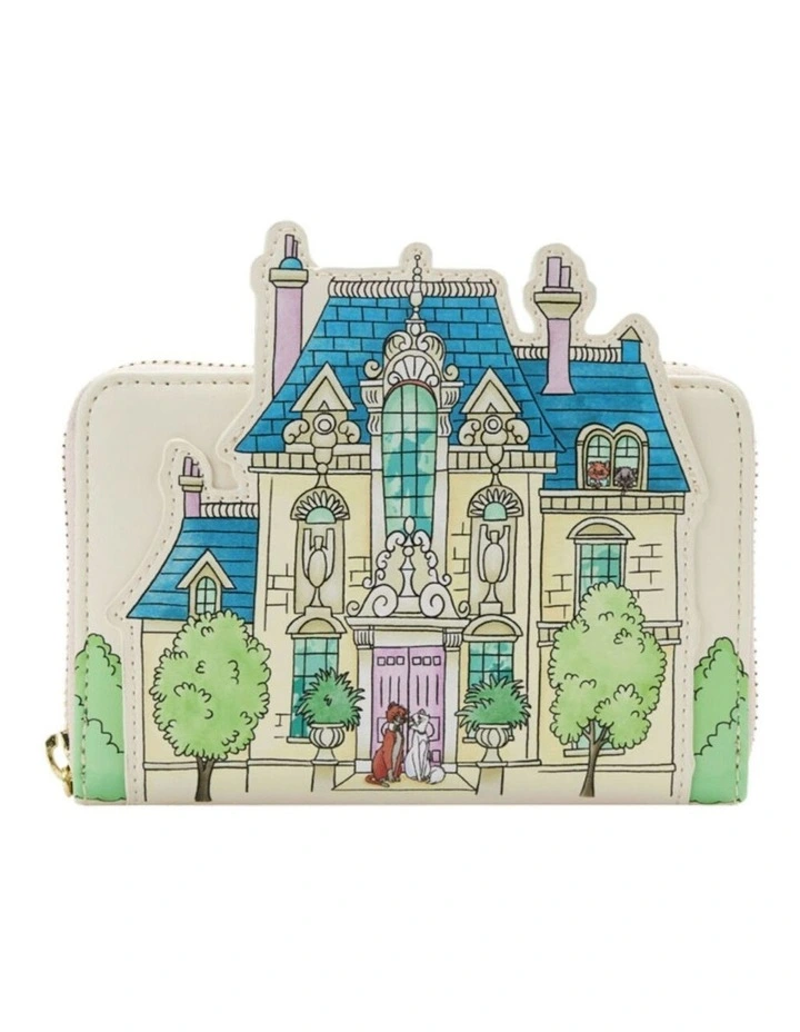 1970 Marie House Zip Around Wallet in Multi image 1