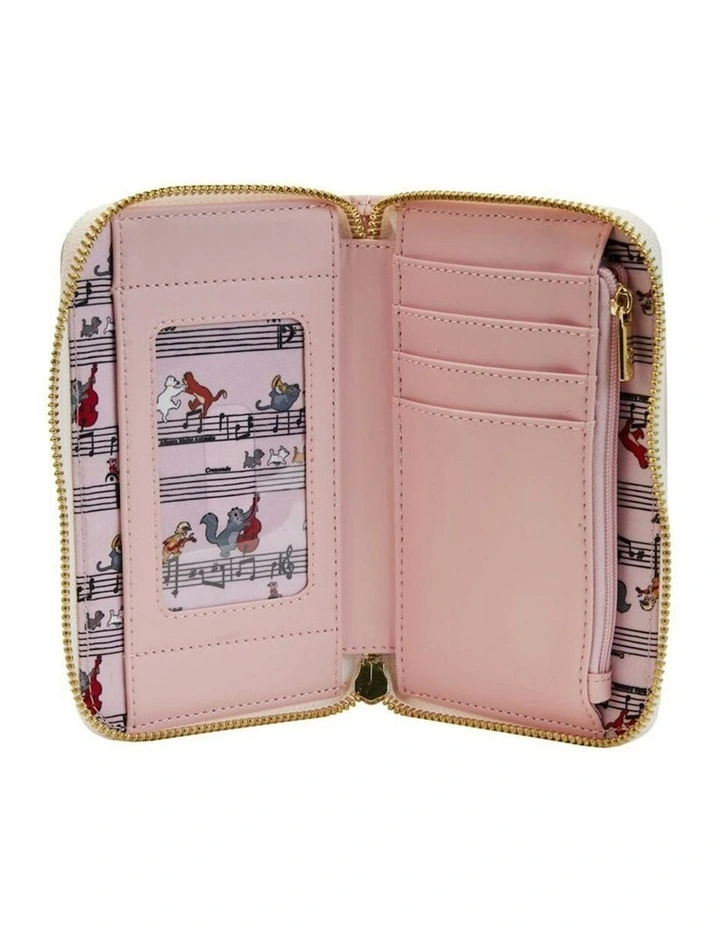 1970 Book Zip Around Coin Wallet in Multi image 4