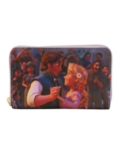 Princess Scenes Zipped Around Wallet in Multi