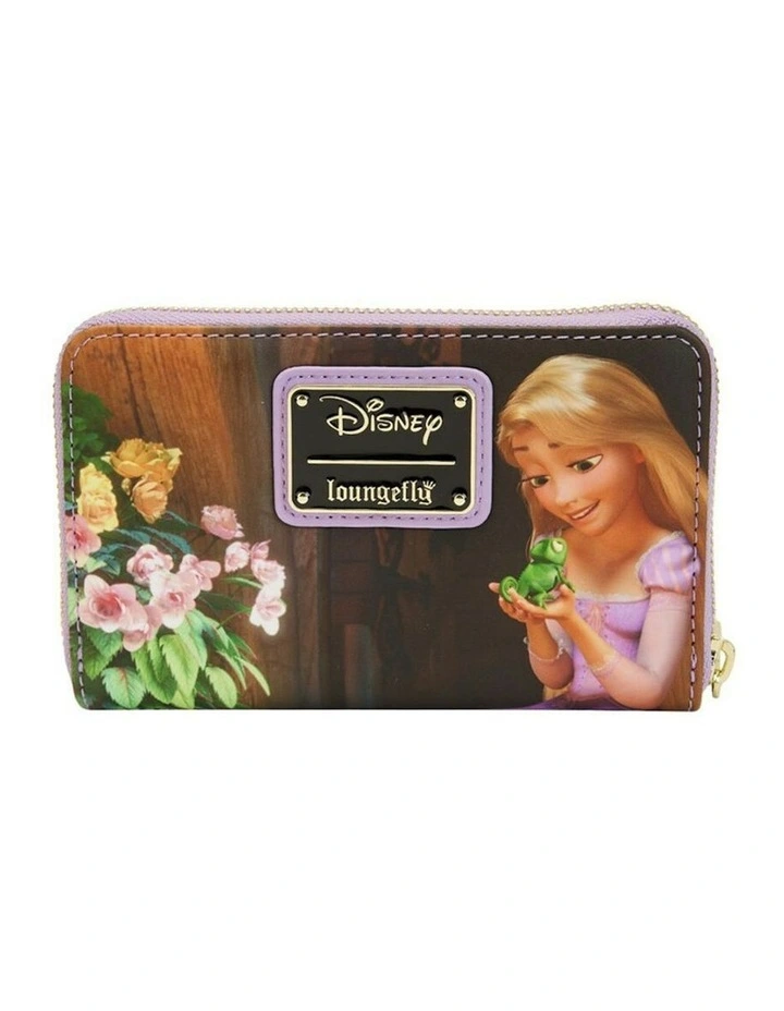 Princess Scenes Zipped Around Wallet in Multi image 3