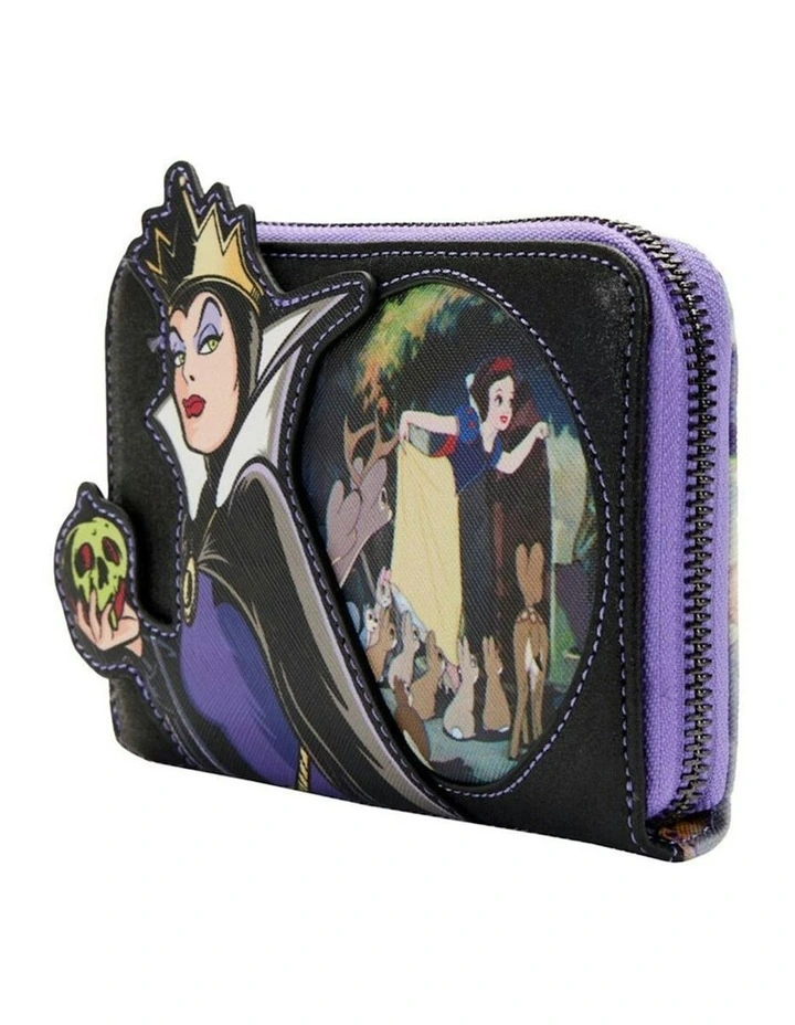 1937 Evil Queen Apple Zip Around Purse in Multi image 2