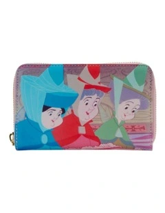 Princess Scene Zip Purse 6x4 in Multi