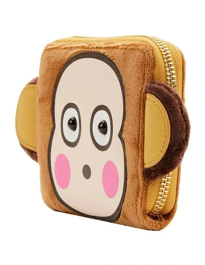 Monkichi Costume Zip Around Wallet 6x4 in Multi image 2