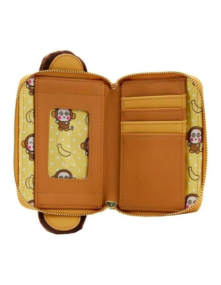 Monkichi Costume Zip Around Wallet 6x4 in Multi image 4