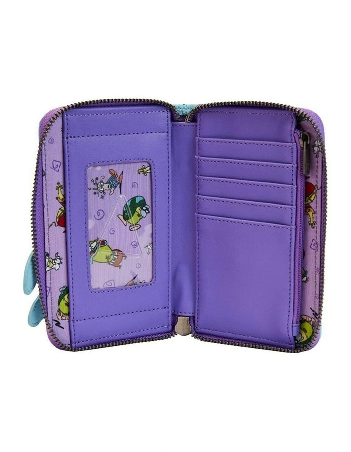 Zipped Around Closure Purse in Multi image 4