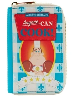 Cook Book 15th Anniversary Zip Around Purse Wallet 6x4 in Multi