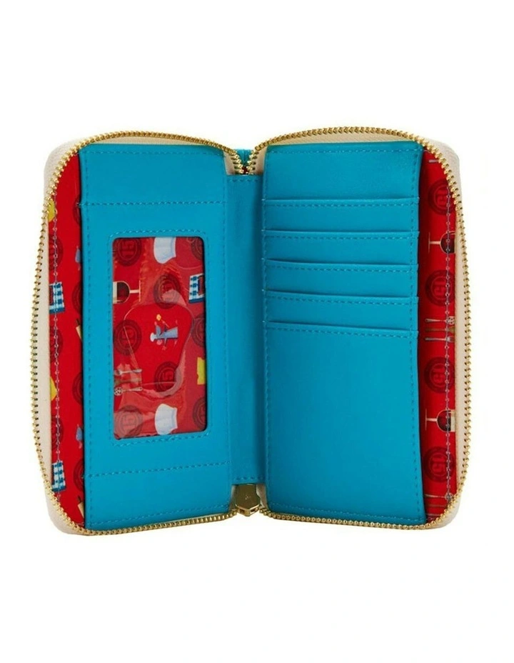 Cook Book 15th Anniversary Zip Around Purse Wallet 6x4 in Multi image 4