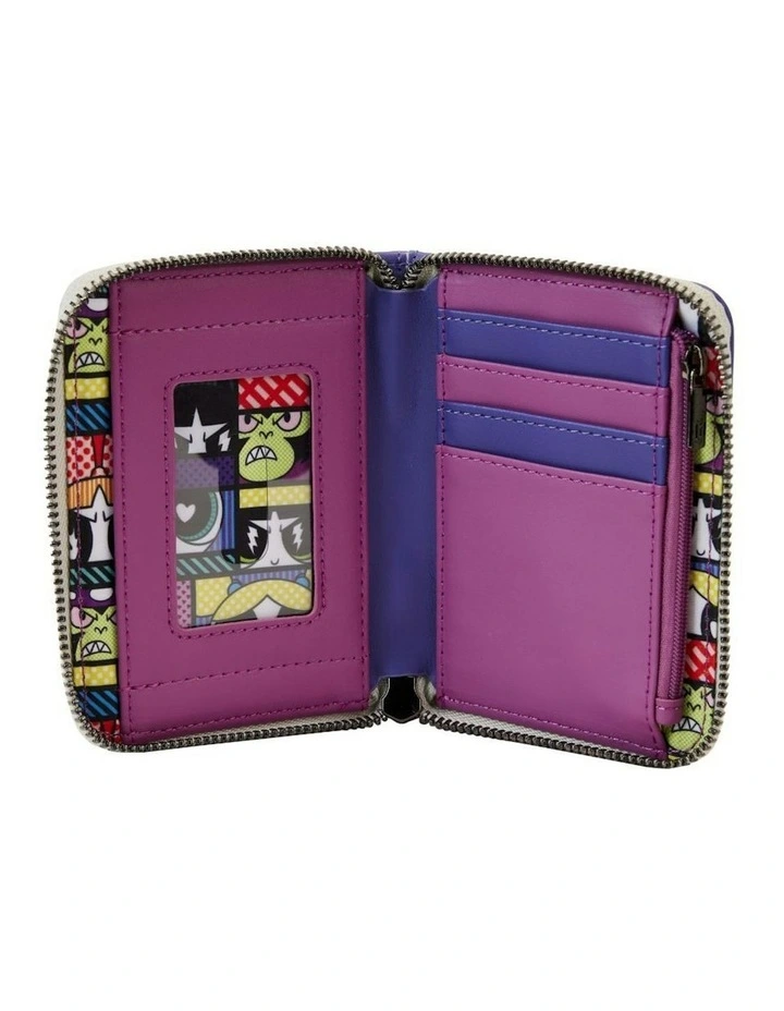 Mojo Jojo Zip Around Wallet 5x4 in Multi image 6