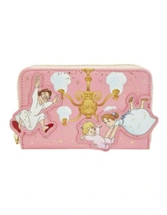 1953 70th Anniversary You Can Fly Zip Around Wallet in Multi