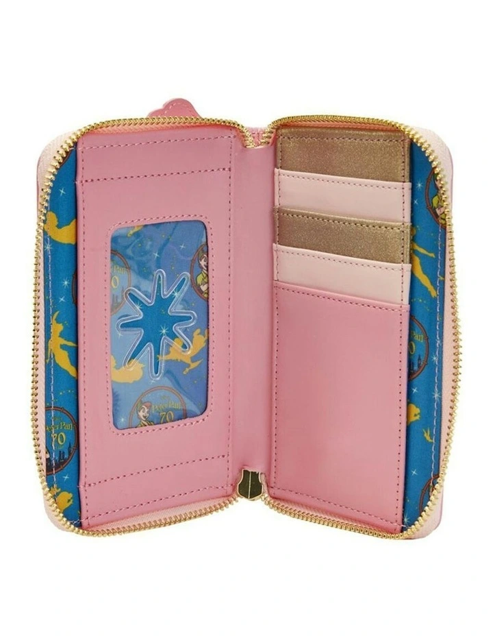 1953 70th Anniversary You Can Fly Zip Around Wallet in Multi image 4