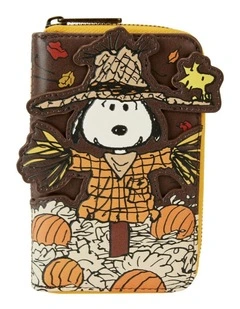 Snoopy Scarecrow Zip Around Wallet 6x4 in Multi