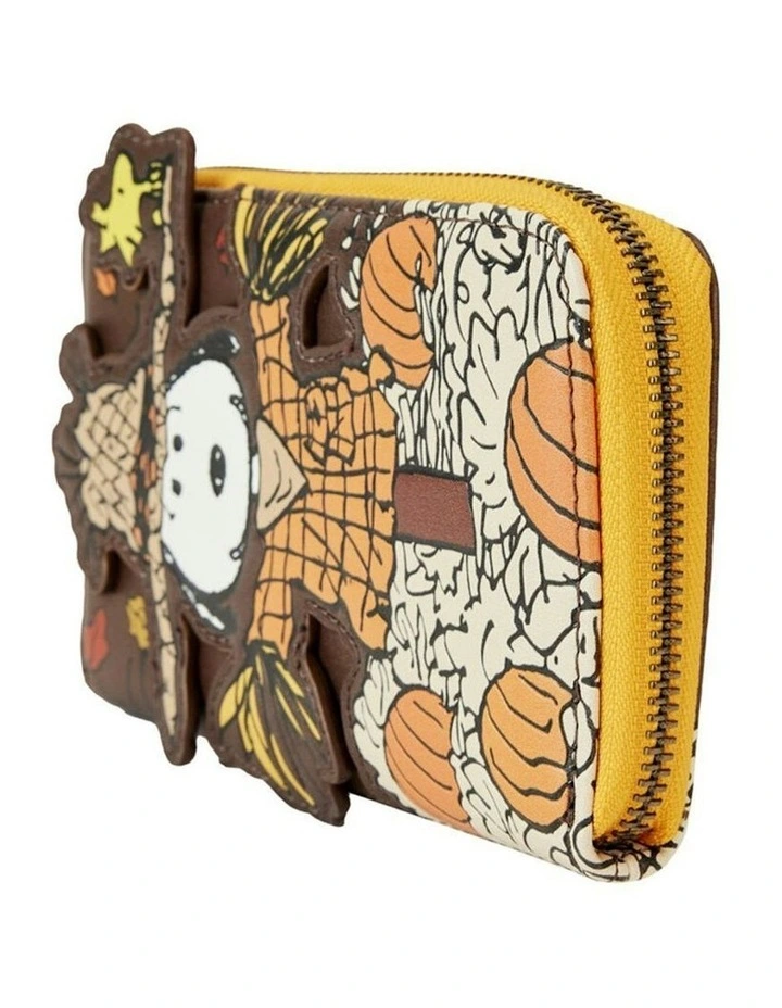 Snoopy Scarecrow Zip Around Wallet 6x4 in Multi image 2