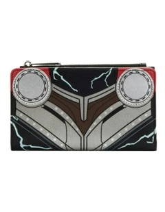 Love and Thunder Costume Glow Flap Zip Purse in Multi