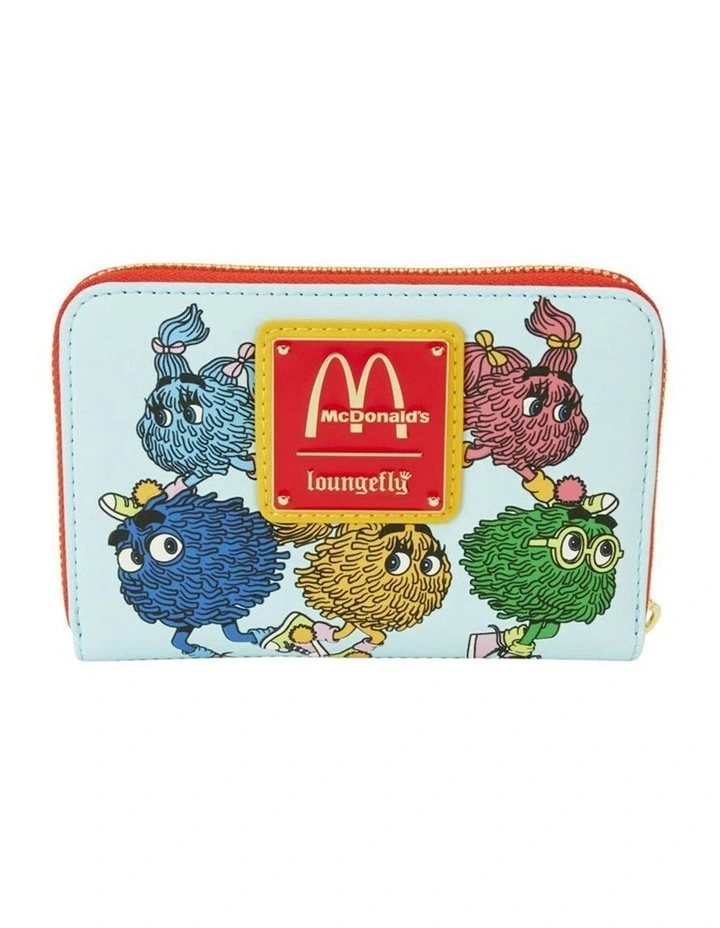 Fry Guys Die-Cut Zip Around Wallet 6x4 in Multi image 3