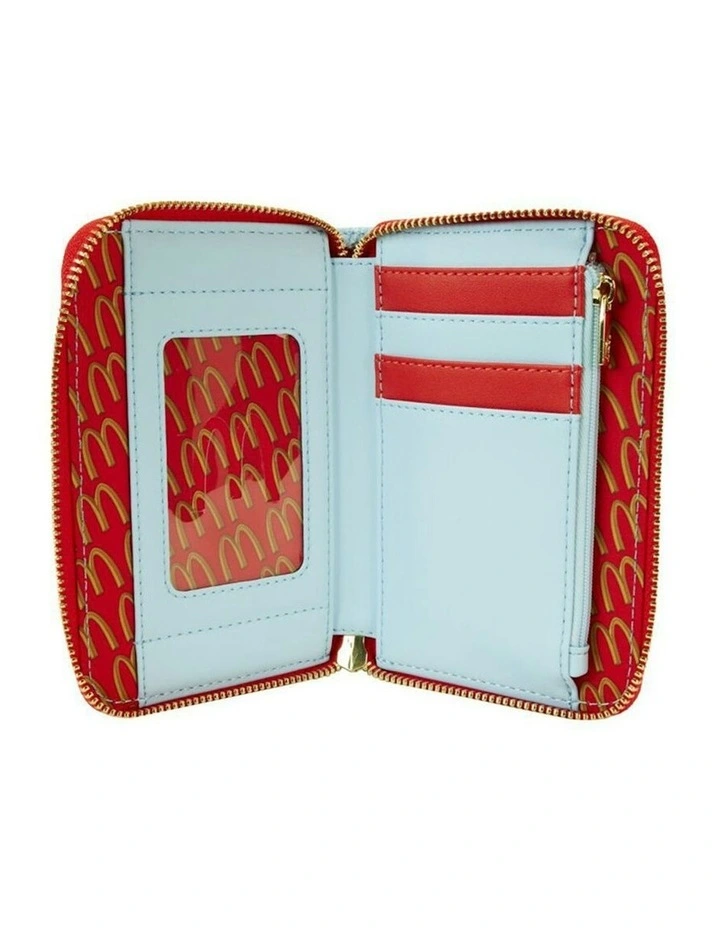 Fry Guys Die-Cut Zip Around Wallet 6x4 in Multi image 5