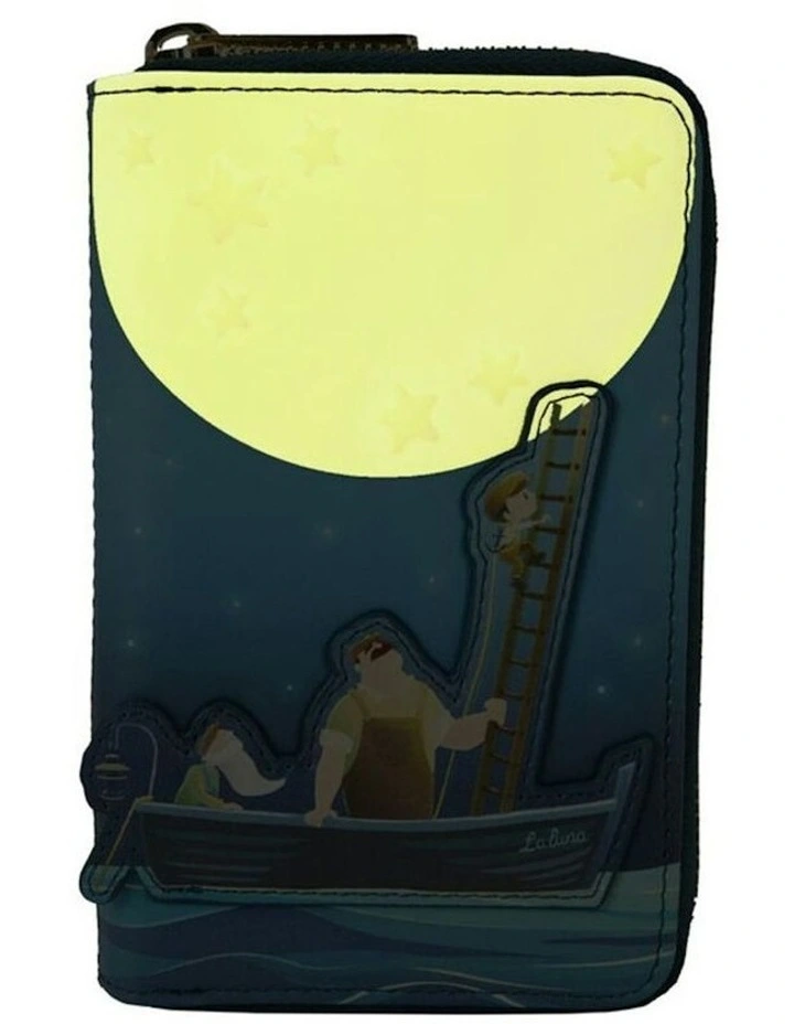 Moon Glow Slot Zip Around Wallet 4x6 in Multi image 2