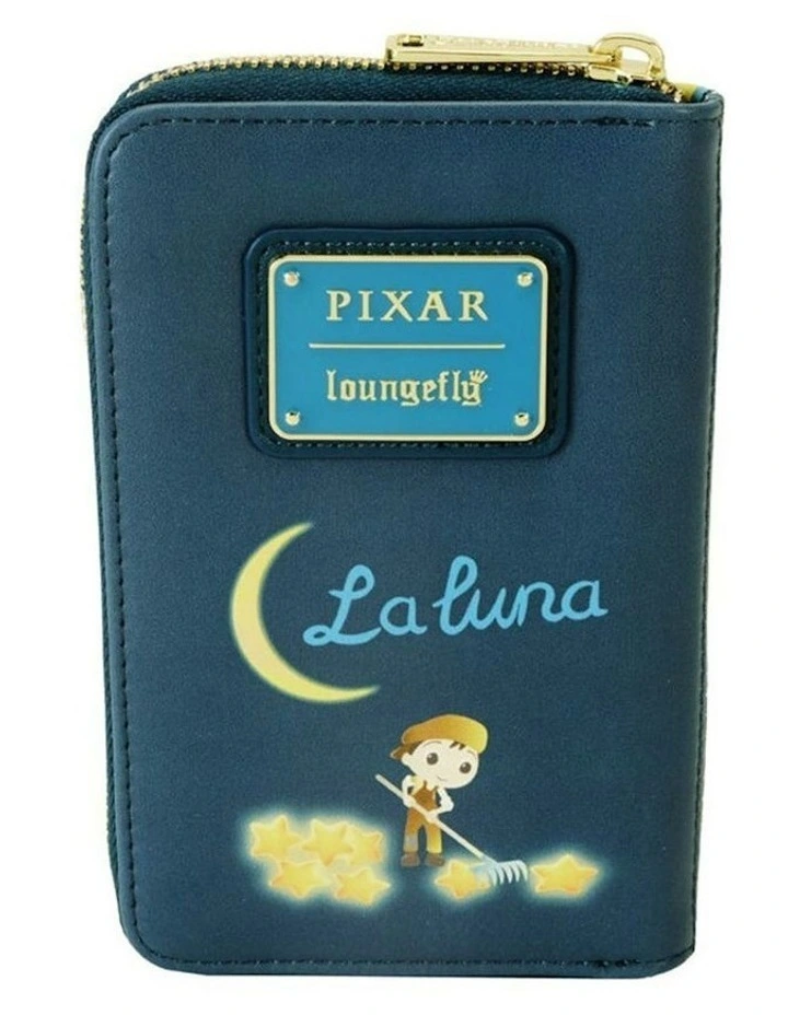Moon Glow Slot Zip Around Wallet 4x6 in Multi image 4