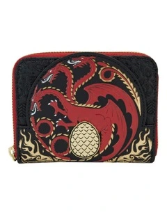 Print House Targaryen Sigil Zip Wallet 5x4 in Multi