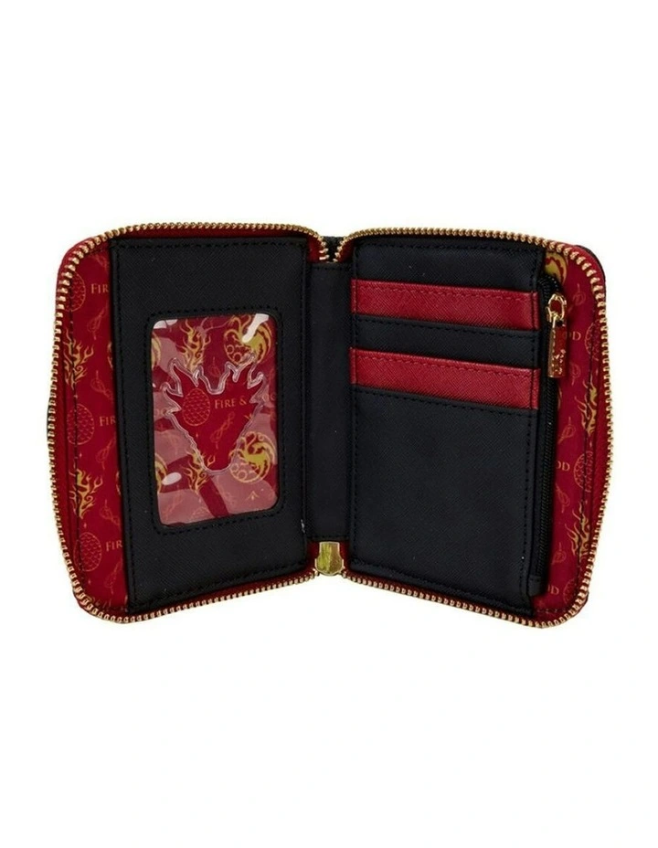 Print House Targaryen Sigil Zip Wallet 5x4 in Multi image 4