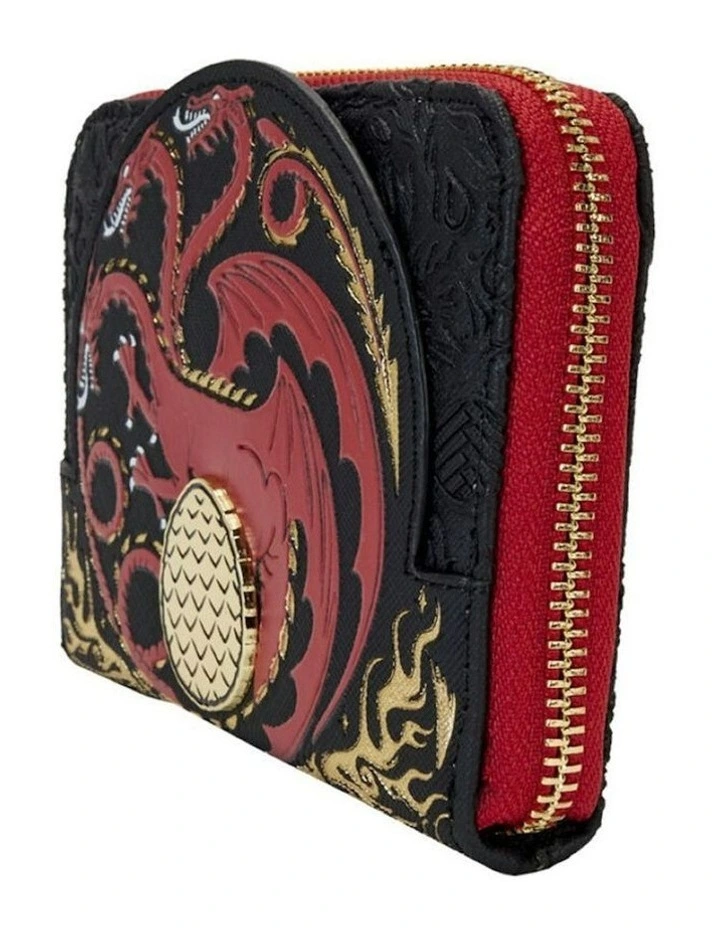 Print House Targaryen Sigil Zip Wallet 5x4 in Multi image 5