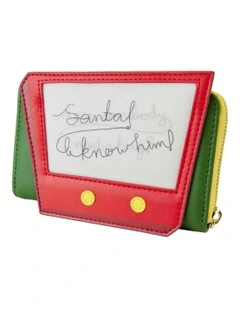 20th Anniv Cosplay Lenticular Zip Vegan Leather Wallet 6x4 in Multi