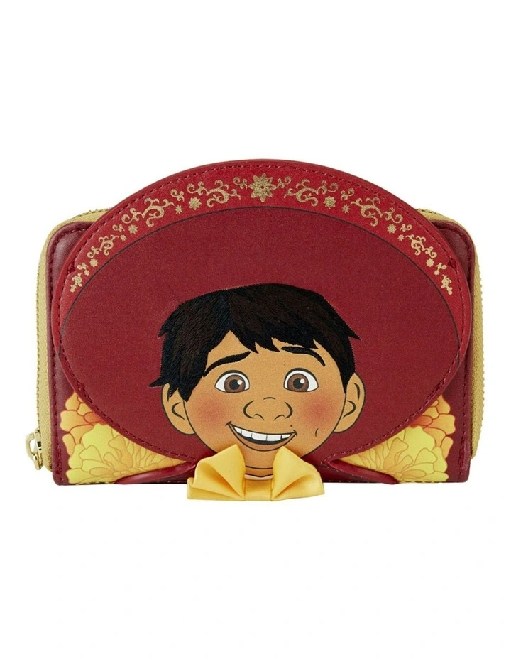 Coco Miguel Mariachi Cosplay Zip Around Wallet 6x4 in Multi image 4