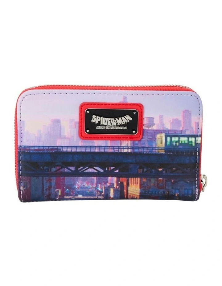 Across The Spider Verse Spider Gwen Zip Around Wallet 6x4 in Multi image 3