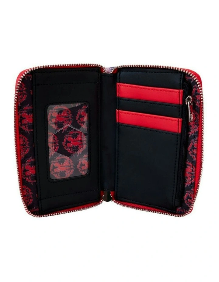 Across The Spider Verse Spider Gwen Zip Around Wallet 6x4 in Multi image 4