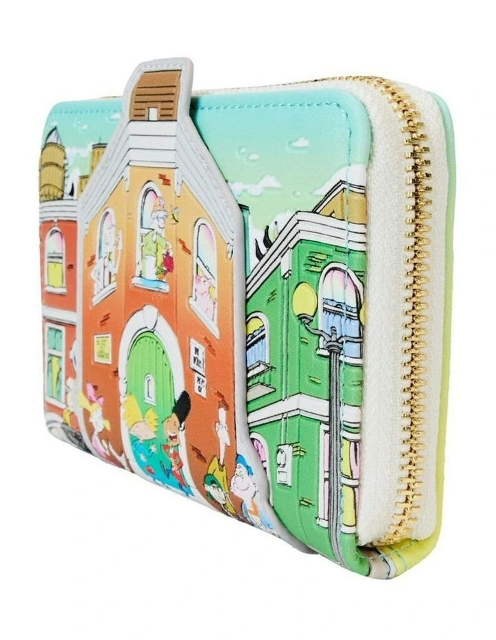 House Zip Wallet 6x4 in Multi image 4