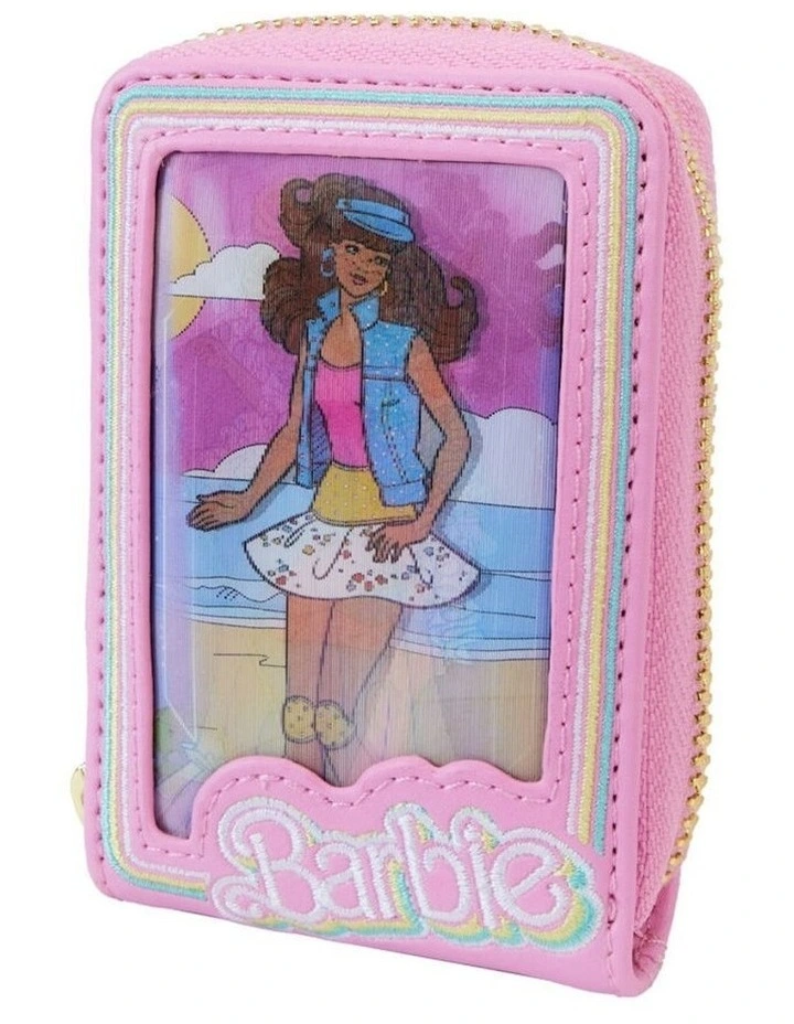65th Anniversary Doll Box Triple Lenticular Zip Wallet Coin Purse 4.25 in Multi image 1