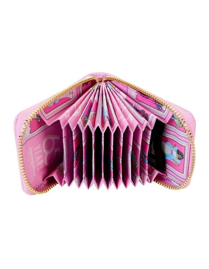 65th Anniversary Doll Box Triple Lenticular Zip Wallet Coin Purse 4.25 in Multi image 4