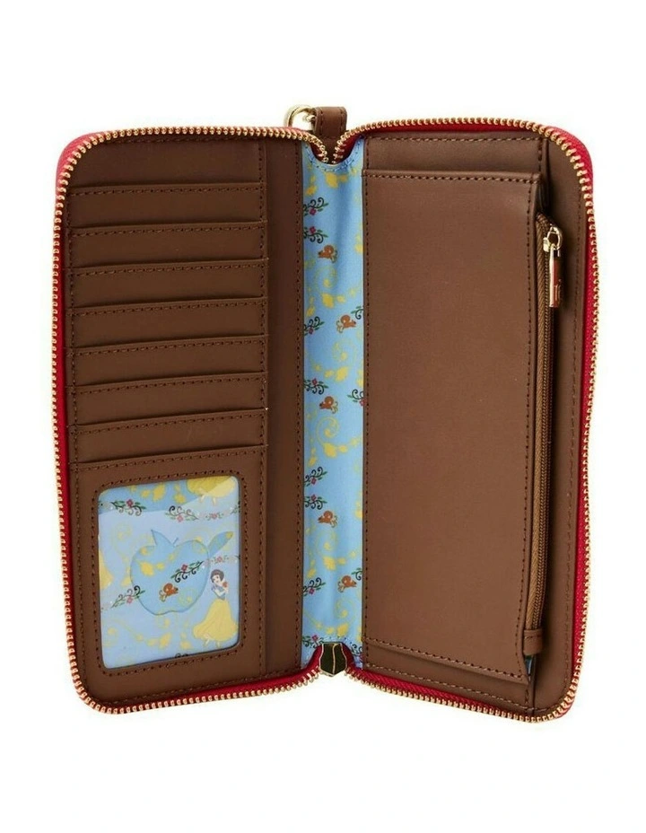 1937 Princess Series Zip Wristlet Wallet Coin Purse 8x4 in Multi image 2