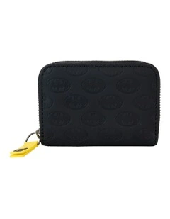 Batman 85th Anniversary Organizer Accordion Wallet 11cm in Black