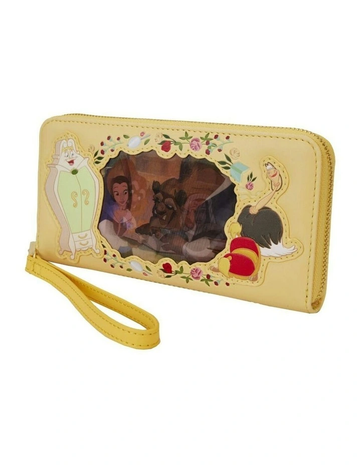 1991 Belle Lenticular Wristlet Wallet Coin Purse 8x4 in Multi image 2