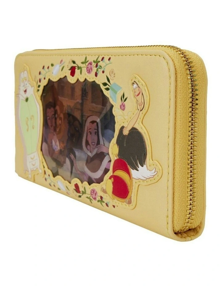 1991 Belle Lenticular Wristlet Wallet Coin Purse 8x4 in Multi image 3