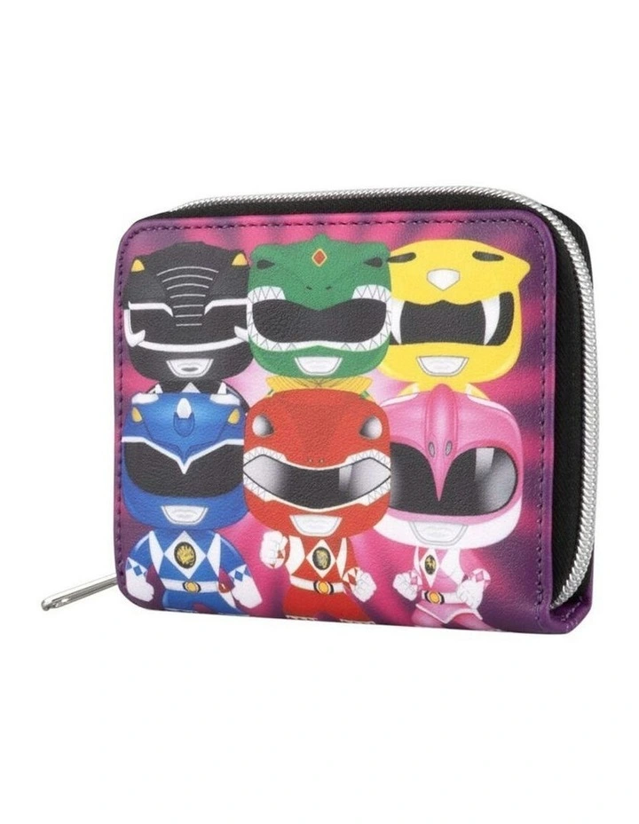 Print Zipped Around Coin Wallet in Multi image 4